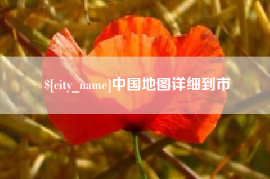 安顺中国地图详细到市
