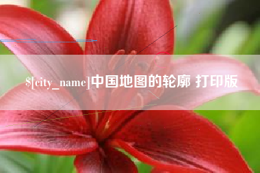 安顺中国地图的轮廓 打印版