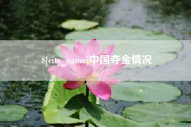 安顺中国夺金情况