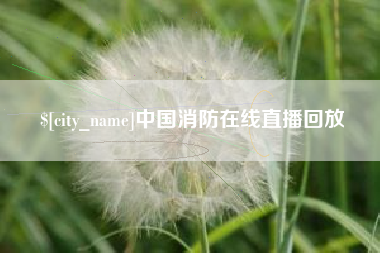 安顺中国消防在线直播回放