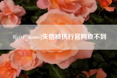 安顺失信被执行官网查不到