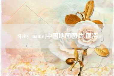 安顺中国地图图片 简洁