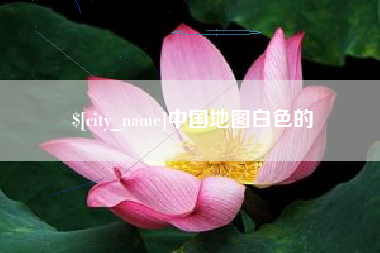 安顺中国地图白色的