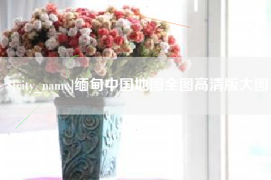 安顺缅甸中国地图全图高清版大图