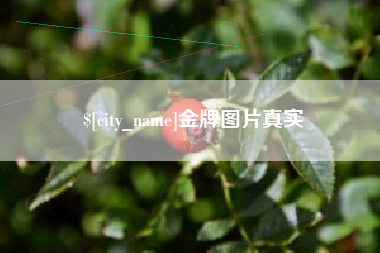 安顺金牌图片真实