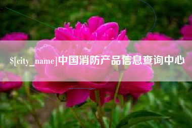 安顺中国消防产品信息查询中心