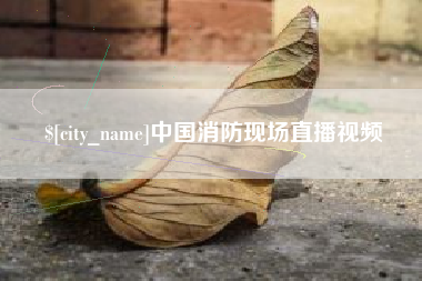 安顺中国消防现场直播视频
