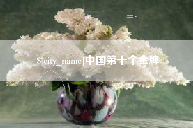 安顺中国第十个金牌