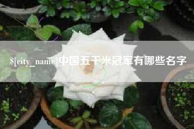 安顺中国五千米冠军有哪些名字